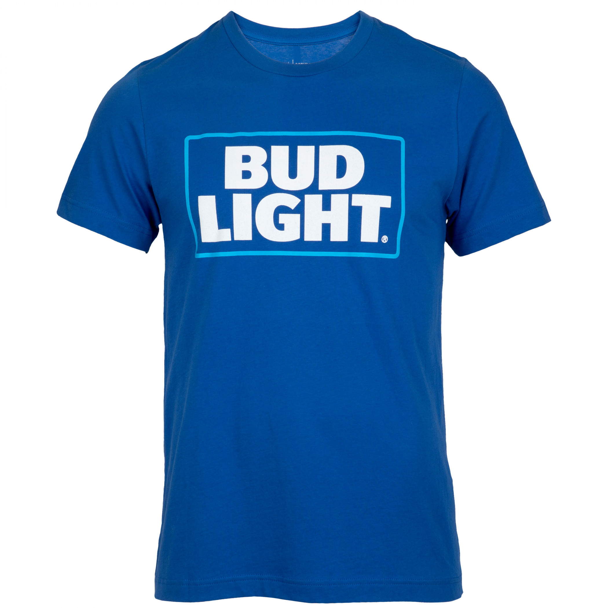 Bud Light New Logo Men's Royal Blue T-Shirt